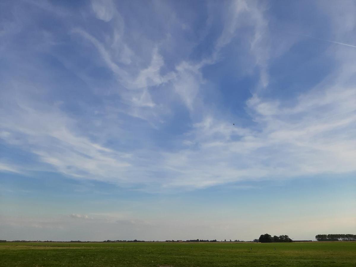 Glamping De Vrije Wind, Tentverhuur Houwerzijl エクステリア 写真