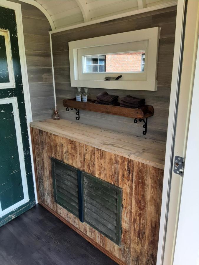Glamping De Vrije Wind, Tentverhuur Houwerzijl エクステリア 写真